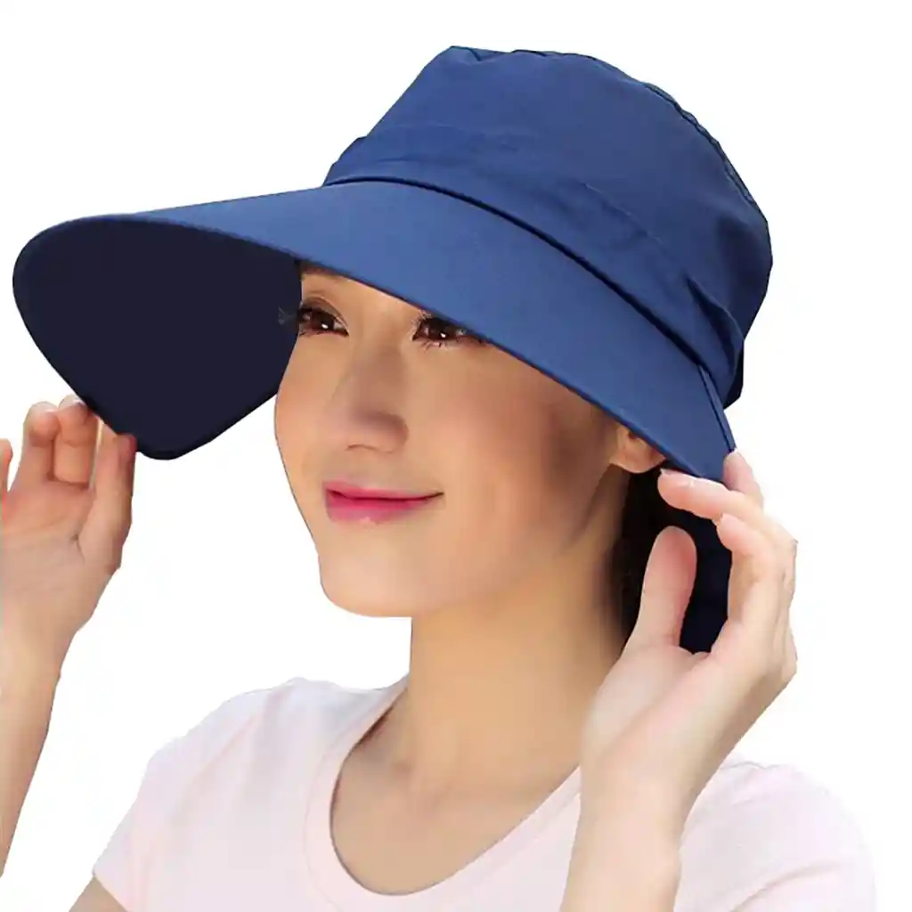 Gorra Visera Jardin Sol Cachucha Ala Ancha Mujer Dama Pava