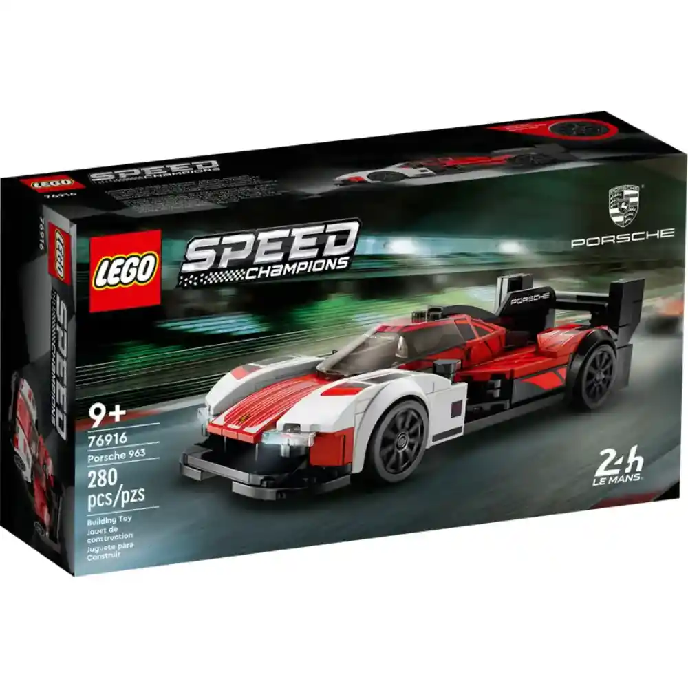 Lego Set De Construcción Porshe-963 280 Piezas Para Niños Original