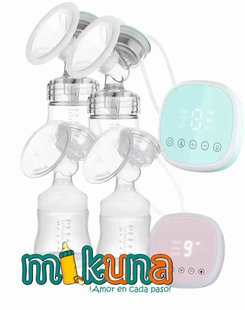 Extractor Materno Recargable Con Lampara (rosa)