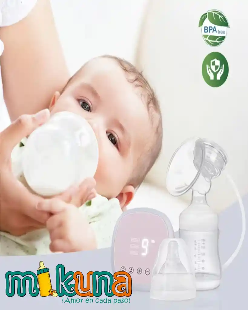 Extractor Materno Recargable Con Lampara (rosa)