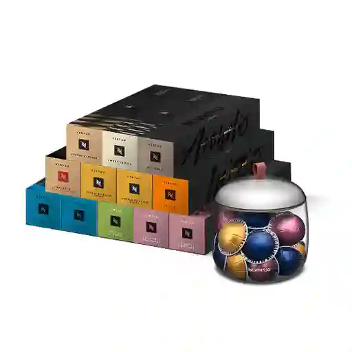 Pack Master Origins Nespresso X 120 Cápsulas Vertuo