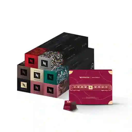 Pack Best Sellers X 80 Cápsulas Original Nespresso + Obsequio Chocolates