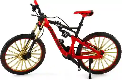 Bicicleta Coleccionable Montaña Con Movimiento Color Rojo Modelo Bicicleta Juguete Fiesta Regalos, Colección