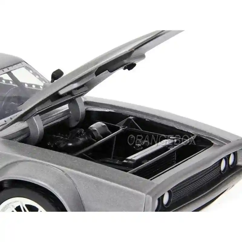 Carro Coleccionable Metálico Fast Furious Modelo Doms Ice Charger Vehículo De Fundición, Modelo Coche Juguete Fiesta Regalos, Colección