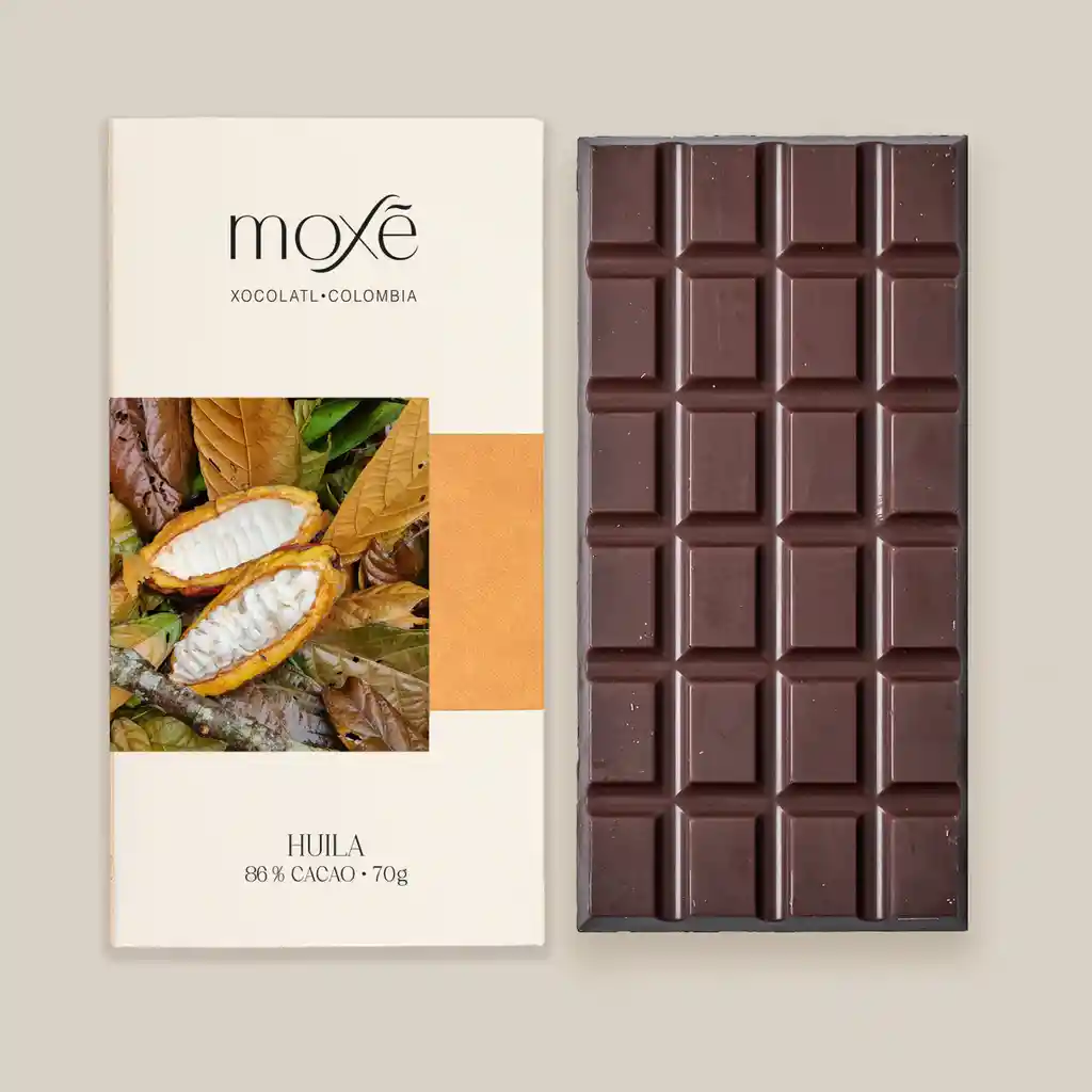 Chocolate Moxe Huila – 86% Cacao 70g