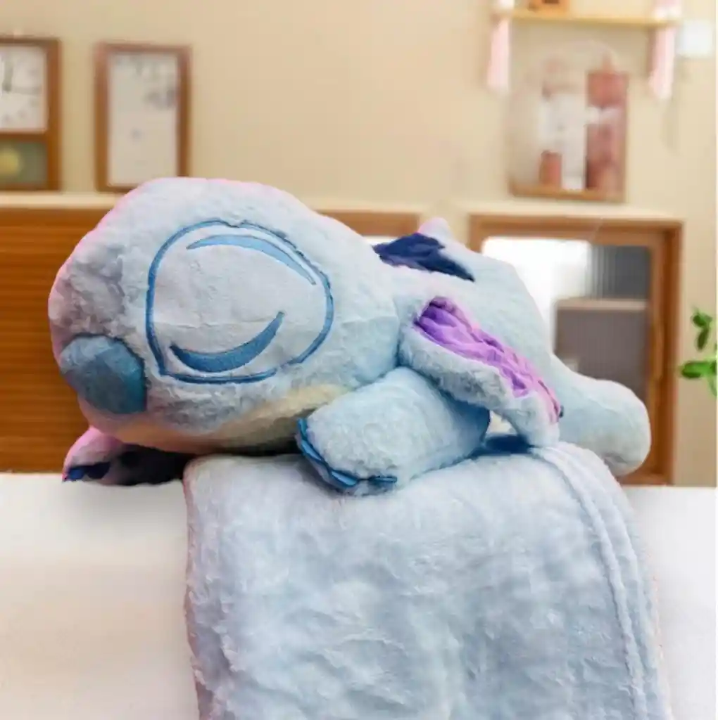 Peluche Con Cobija Stitch