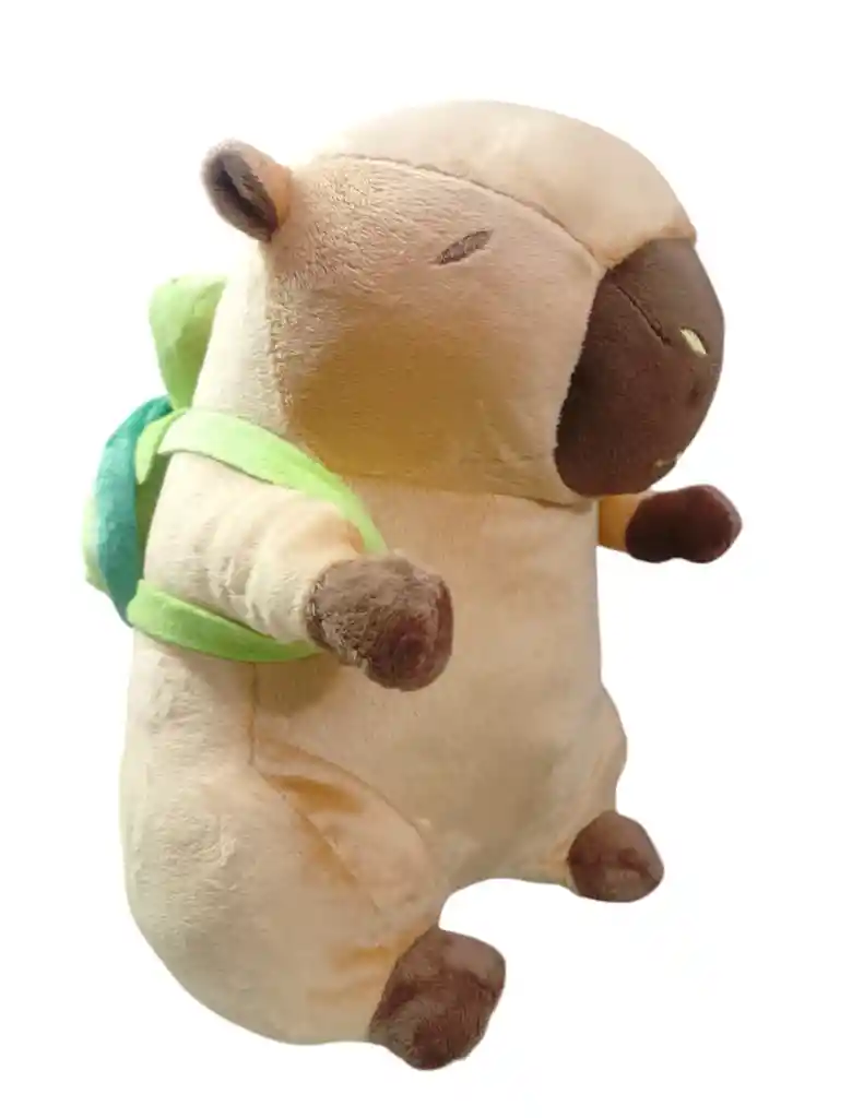 Peluche Capibara Muñeco De Peluche Capibara Con Tortuga