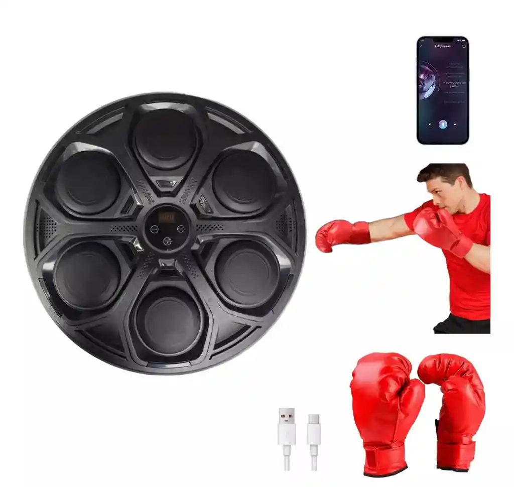 Tablero De Boxeo Fit Con Musica Qjb005