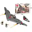 Armable De Bloques Avion Nave Espacial 334 Piezas, Juguetes De Construccion