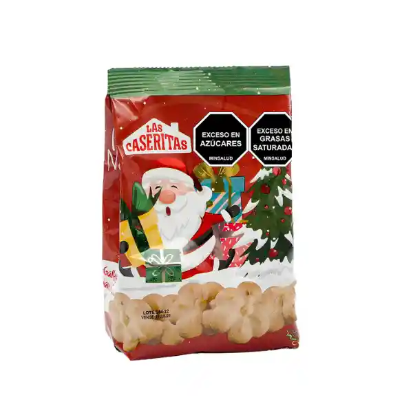 Galleta Navideña Caseritas 130 Papa Noel