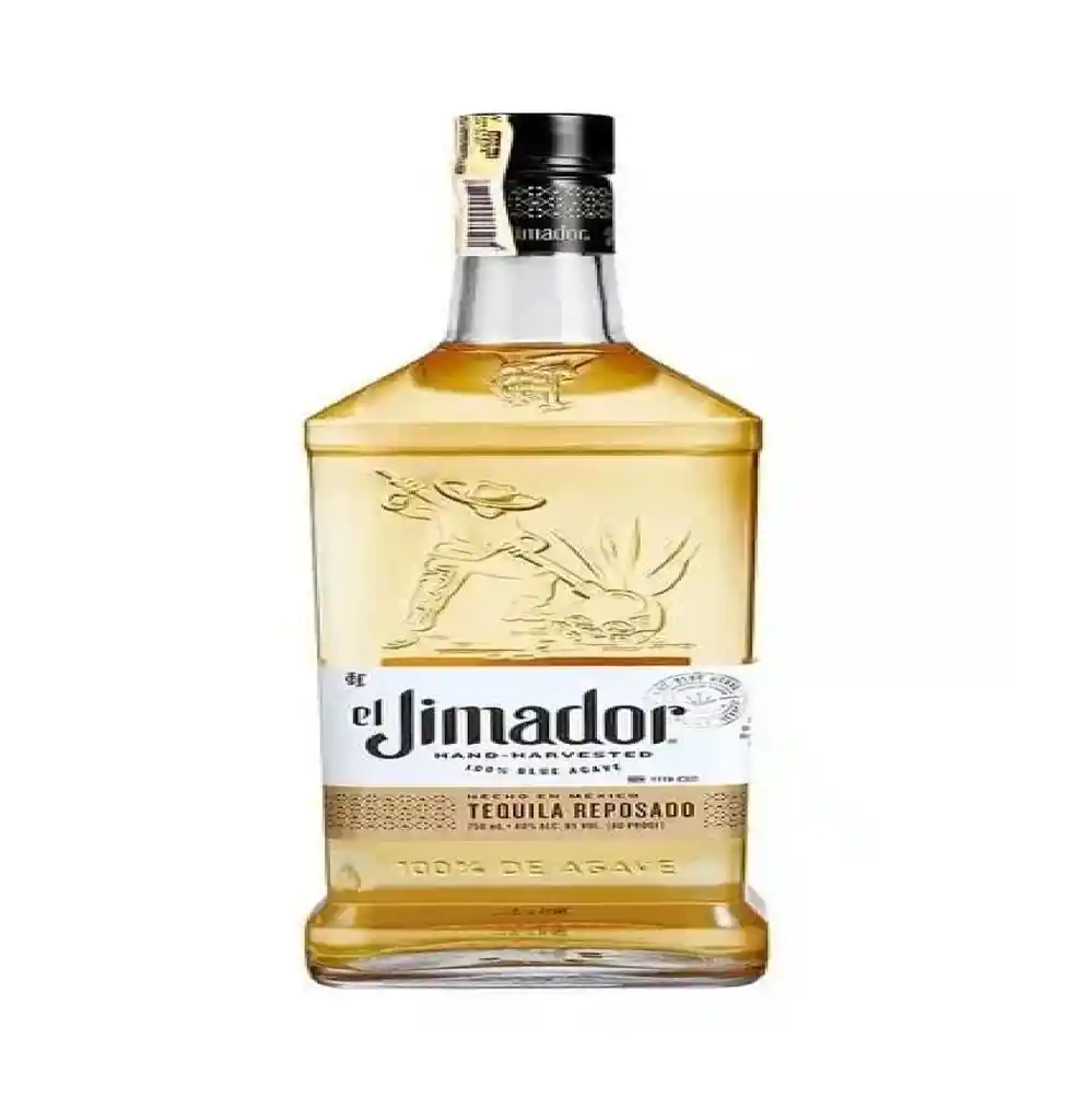 Botella Tequila El Jimador Reposado 100% Agave Azul 750ml