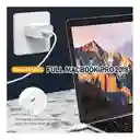Cable Tipo C - Tipo C 1 Metro Repuesto Para Cargador De Macbook / Celular + Macbook + Portatil /