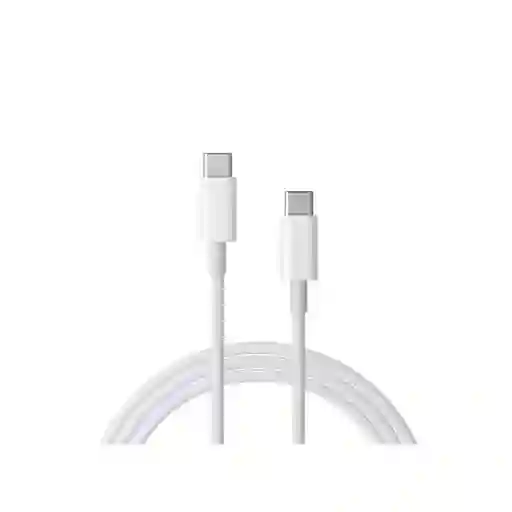 Cable Tipo C - Tipo C 1 Metro Repuesto Para Cargador De Macbook / Celular + Macbook + Portatil /
