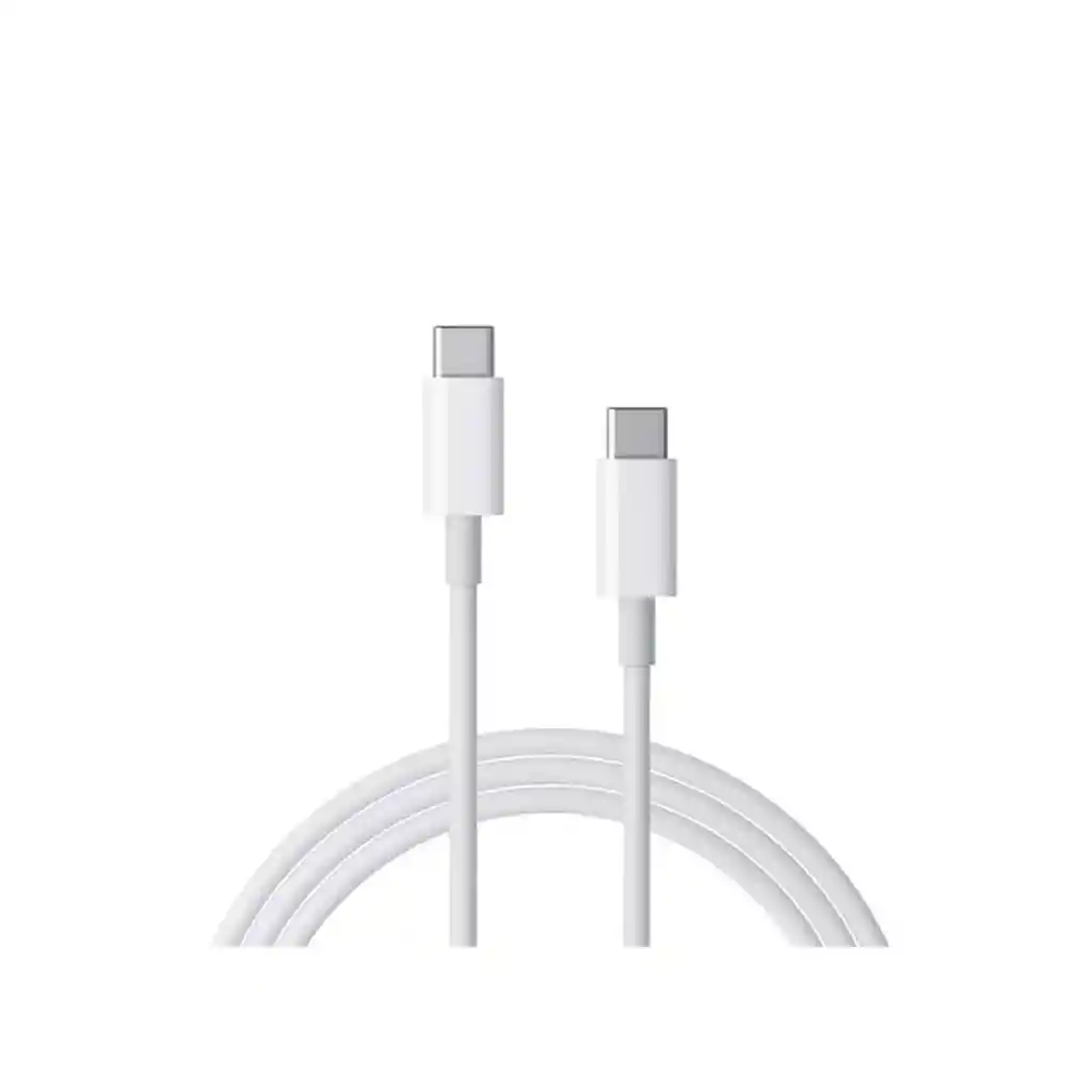 Cable Tipo C - Tipo C 1 Metro Repuesto Para Cargador De Macbook / Celular + Macbook + Portatil /