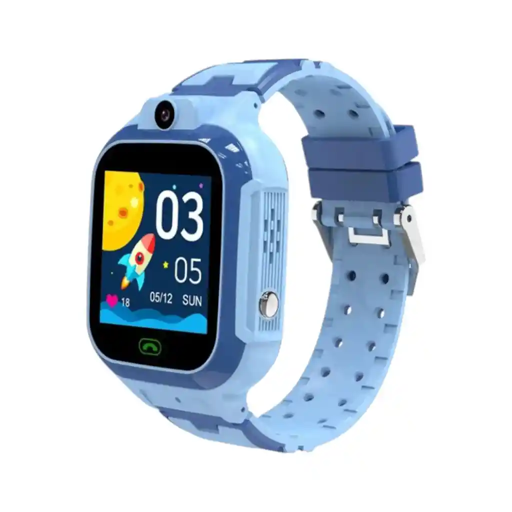 Smartwatch Reloj Inteligente Lt37 4g Con Gps Para Niños Azul