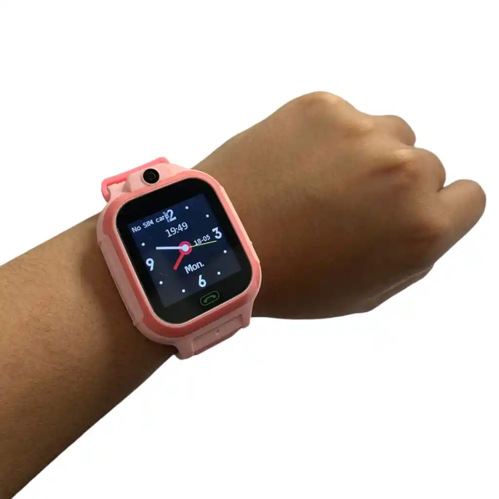 Smartwatch Reloj Inteligente Lt37 4g Con Gps Para Niños Rosa