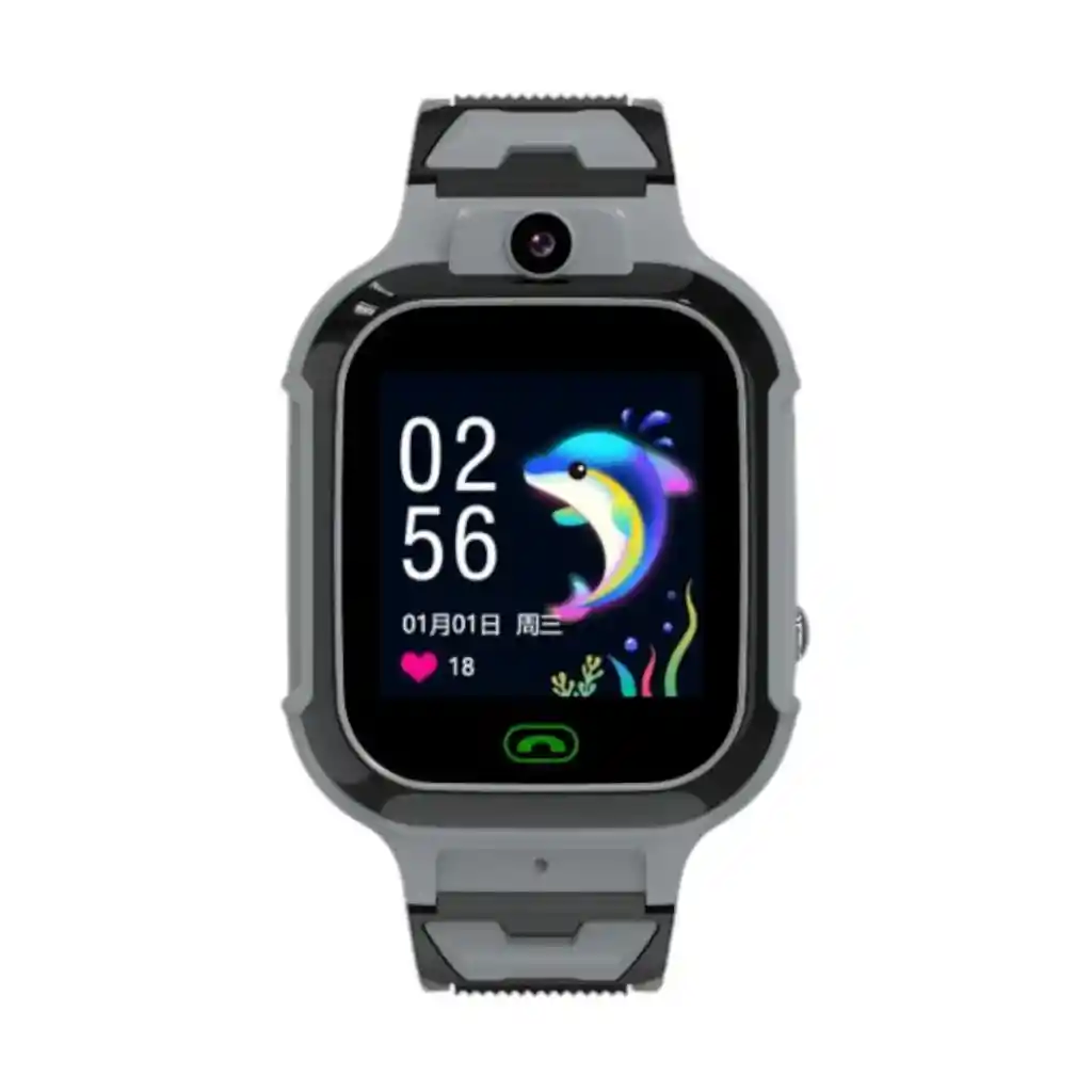Smartwatch Reloj Inteligente Lt37 4g Con Gps Para Niños Negro
