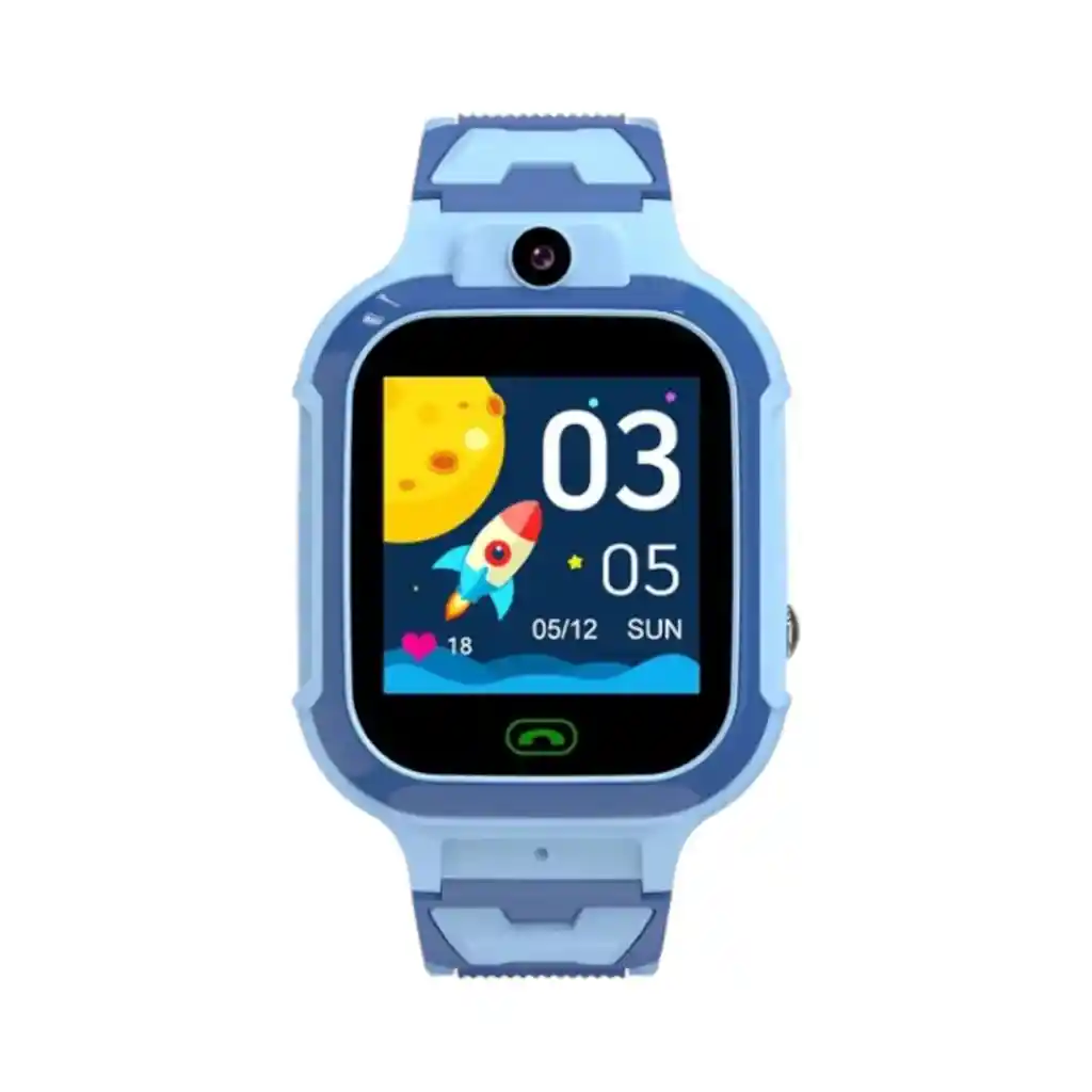 Smartwatch Reloj Inteligente Lt37 4g Con Gps Para Niños Azul
