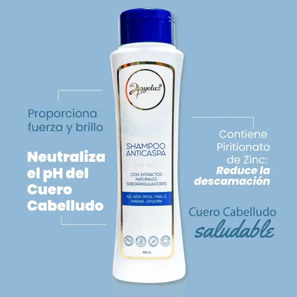 Shampoo Anticaspa Anyeluz