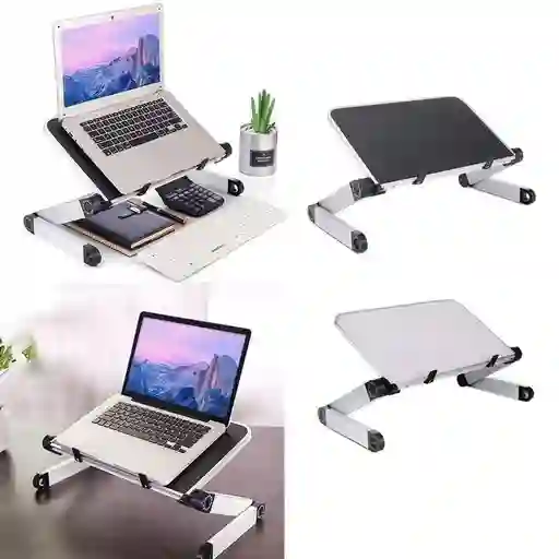 Mesa Base Soporte De Elevacion Plegable Para Portátil Ajustable