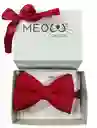 Meow Corbatin Perro Talla M Tono Rojo