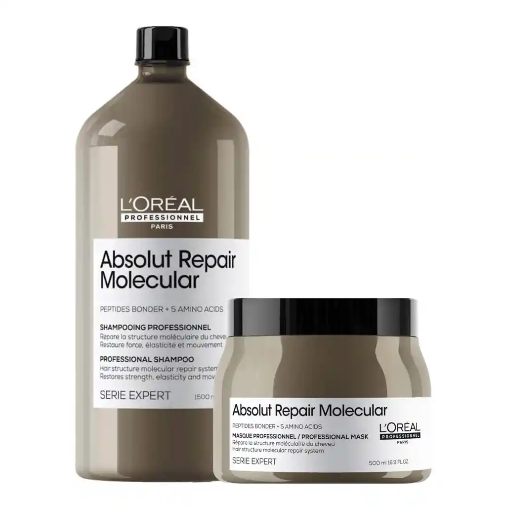 Kit Shampoo + Mascarilla Loreal Molecular