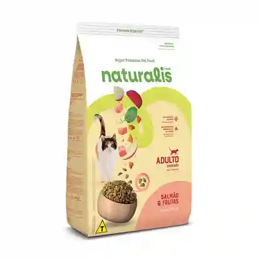 Naturalis Gatos Castrados Salmon Y Frutas 1.5kg