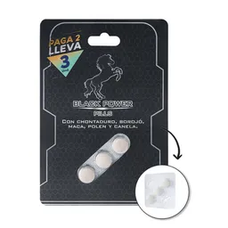Vigorizante Natural Pills X2 + 1 Gratis Black Power