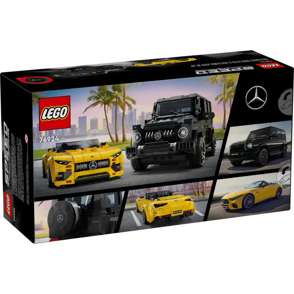 Lego Set De Construcción Mercedes-benz 808 Piezas Original