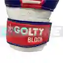 Guantes Golty Block Formación, Antifracturante/ Rojo-azl-talla: 8