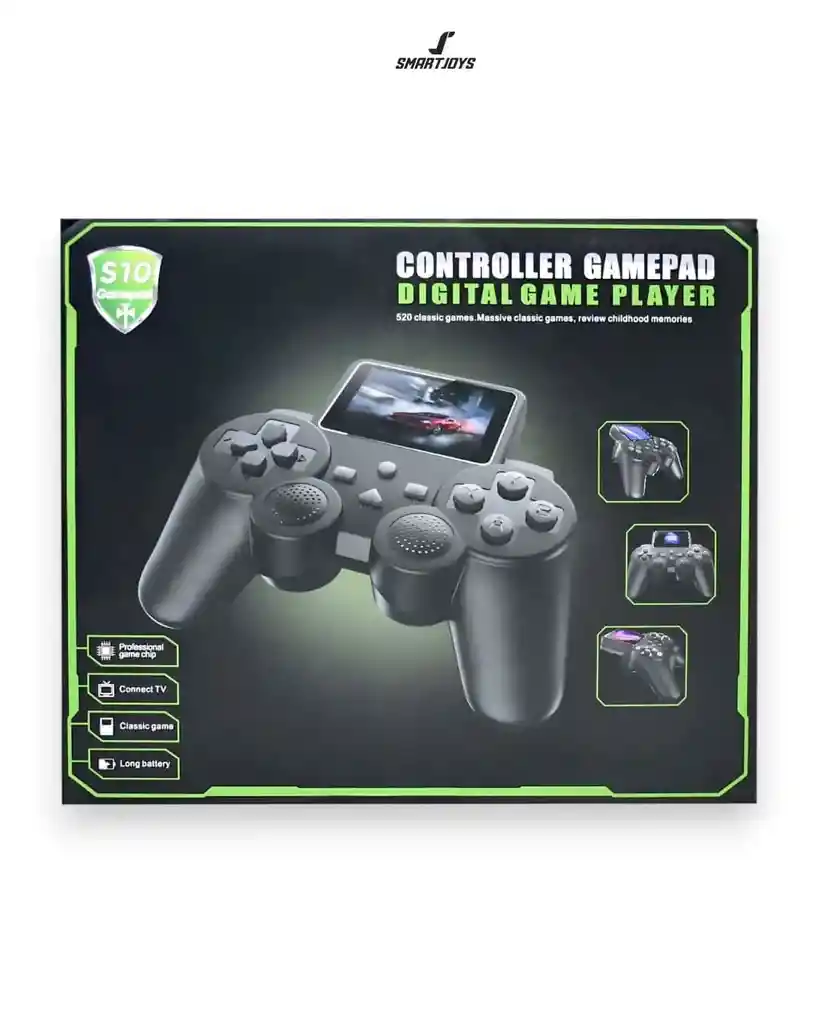Consola Recargable De Videojuegos 520 Juegos | Control Con Juegos