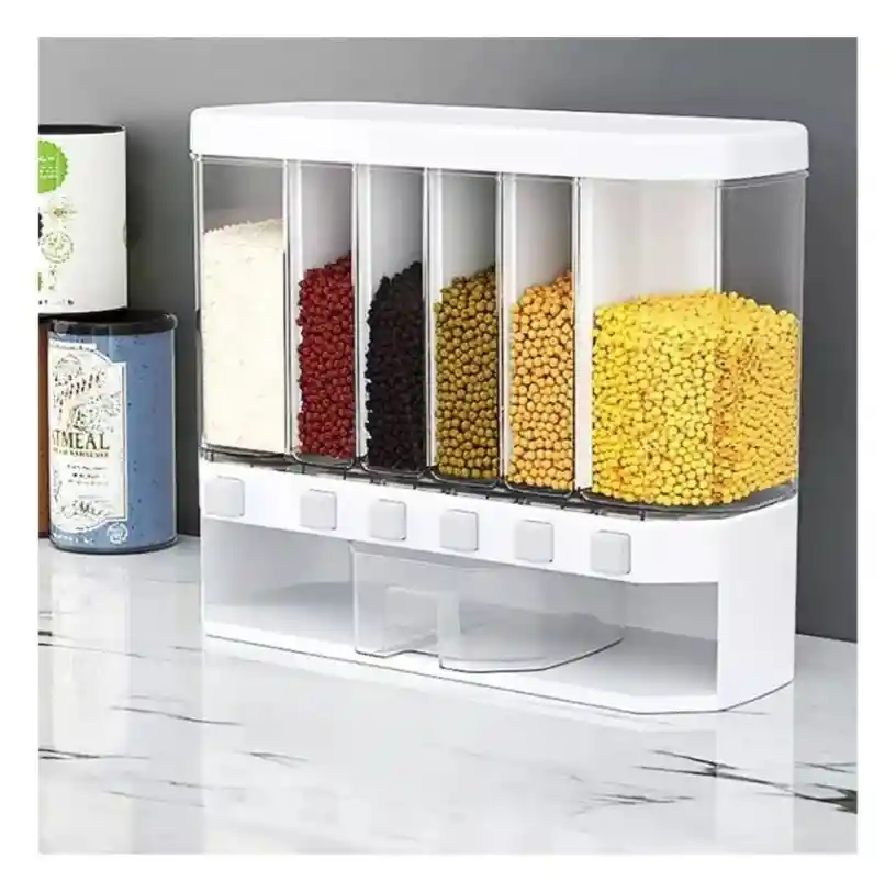 Dispensador De Alimentos Cereales Granos Portátil