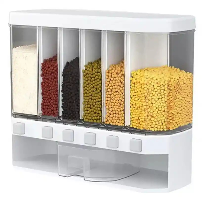 Dispensador De Alimentos Cereales Granos Portátil