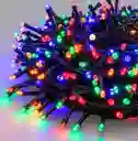 Luces De Navidad Luz Multicolor 100 Bombillos Aprox Lineal Cable Verde Extensión De Luz Decoración Navideña