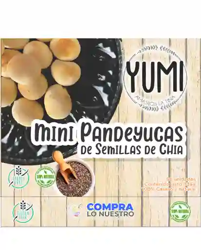 Mini Pandeyucas Con Semillas De Chia Yumi 56 Unds