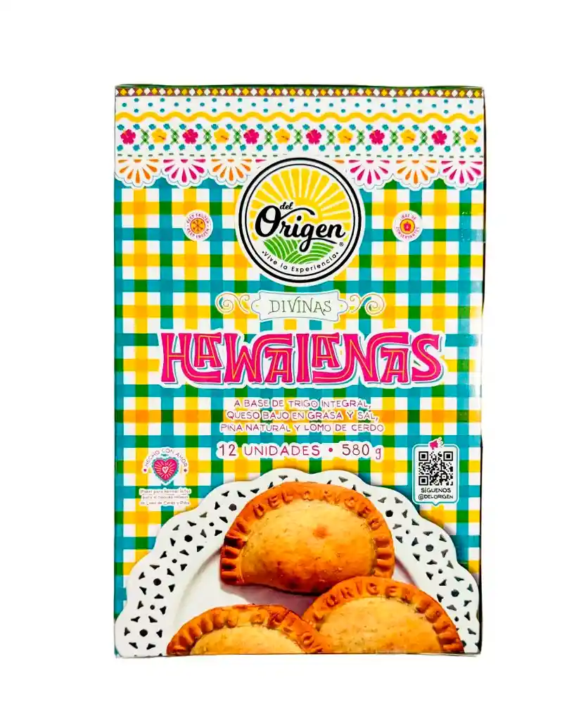 Empanadas Hawaianas Del Origen 12 Unds