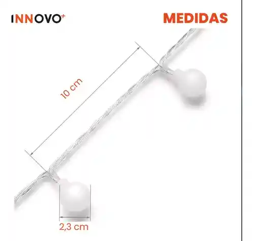 Luces Navideñas Control Remoto App 10m Rgb Secuencial