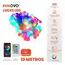 Luces Navideñas Control Remoto App 10m Rgb Secuencial