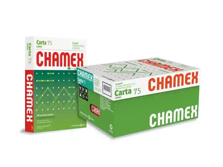 Resma Tamaño Carta X 500 Hojas, Marfil, Hp, Chamex