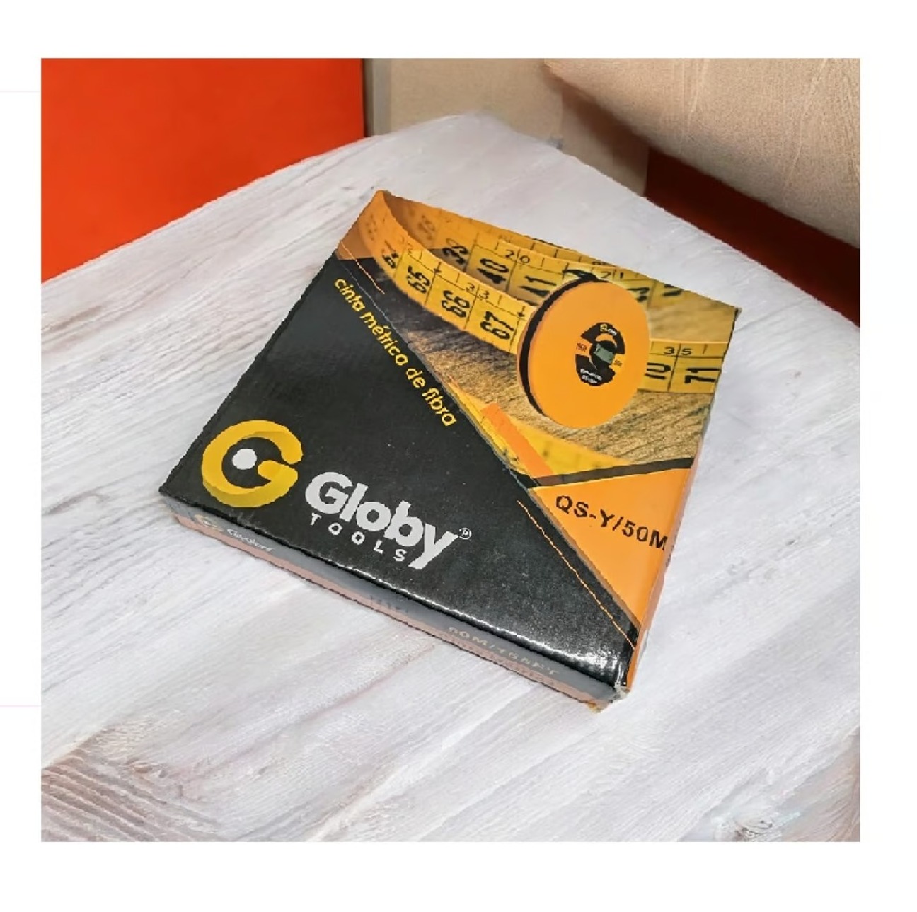 Decametro Cinta Métrica X50 Metros Globy Qs-y50m - Rappi