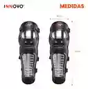 Rodillera Protección Motociclistas Metalica Alta Seguridad