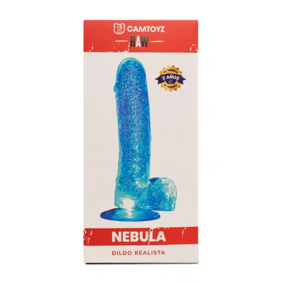 Dildo Realista Nebula Transparente Camtoyz