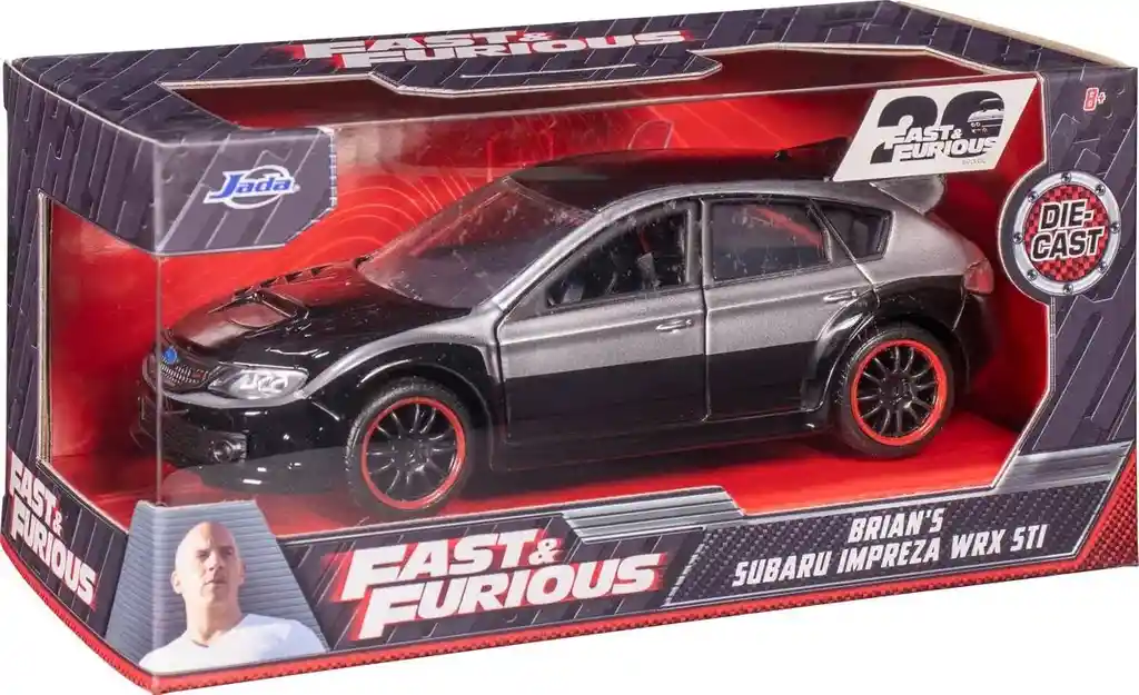 Carro Coleccionable Fast Furious Brian´s Subaru Impreza Wrx Sti