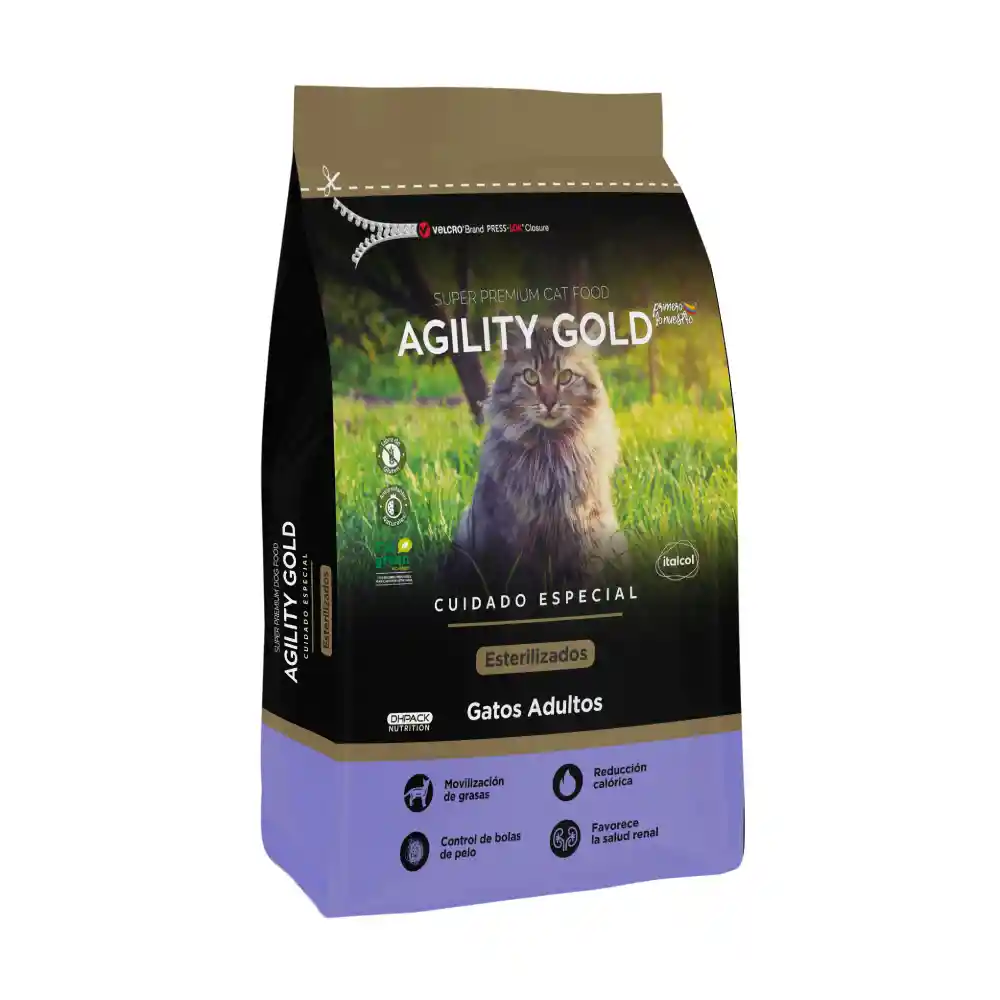 Agility Gold Gatos Esterilizados 3 Kg