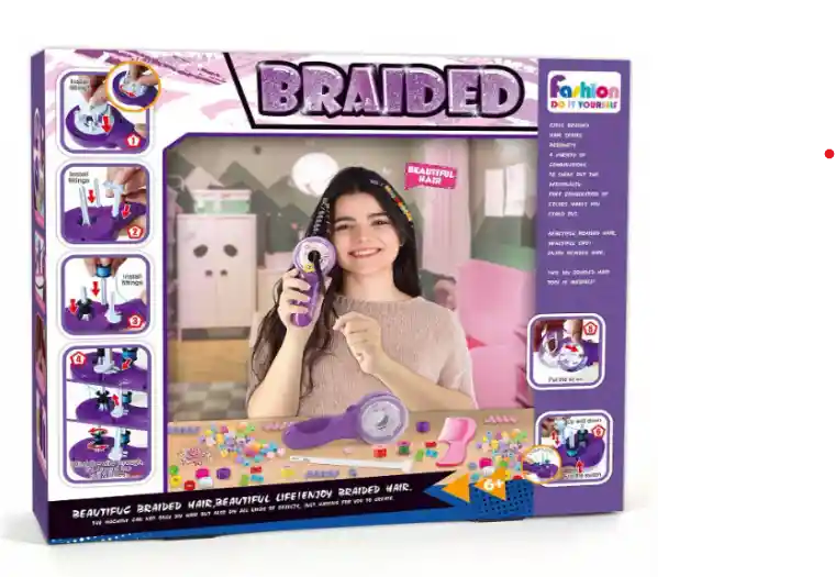 Kit De Trenzado Automático Para Niñas, Diversión Asegurada