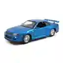 Carro Coleccionable Fast Furious Brian´s Nissan Skyline Gt-r