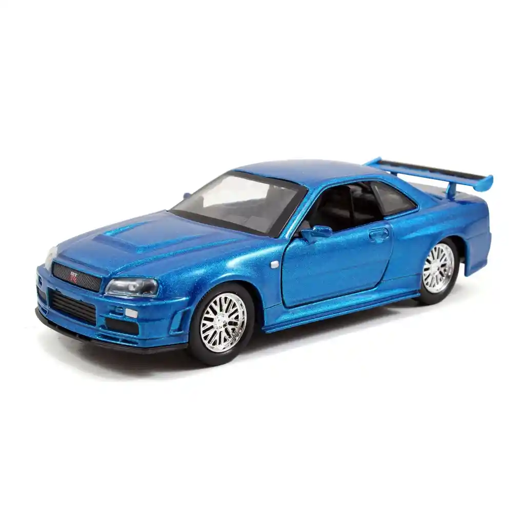 Carro Coleccionable Fast Furious Brian´s Nissan Skyline Gt-r