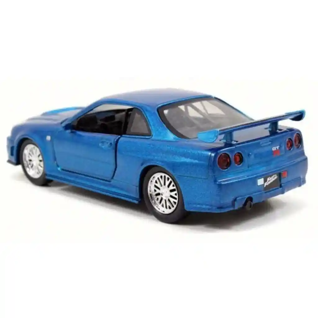 Carro Coleccionable Fast Furious Brian´s Nissan Skyline Gt-r