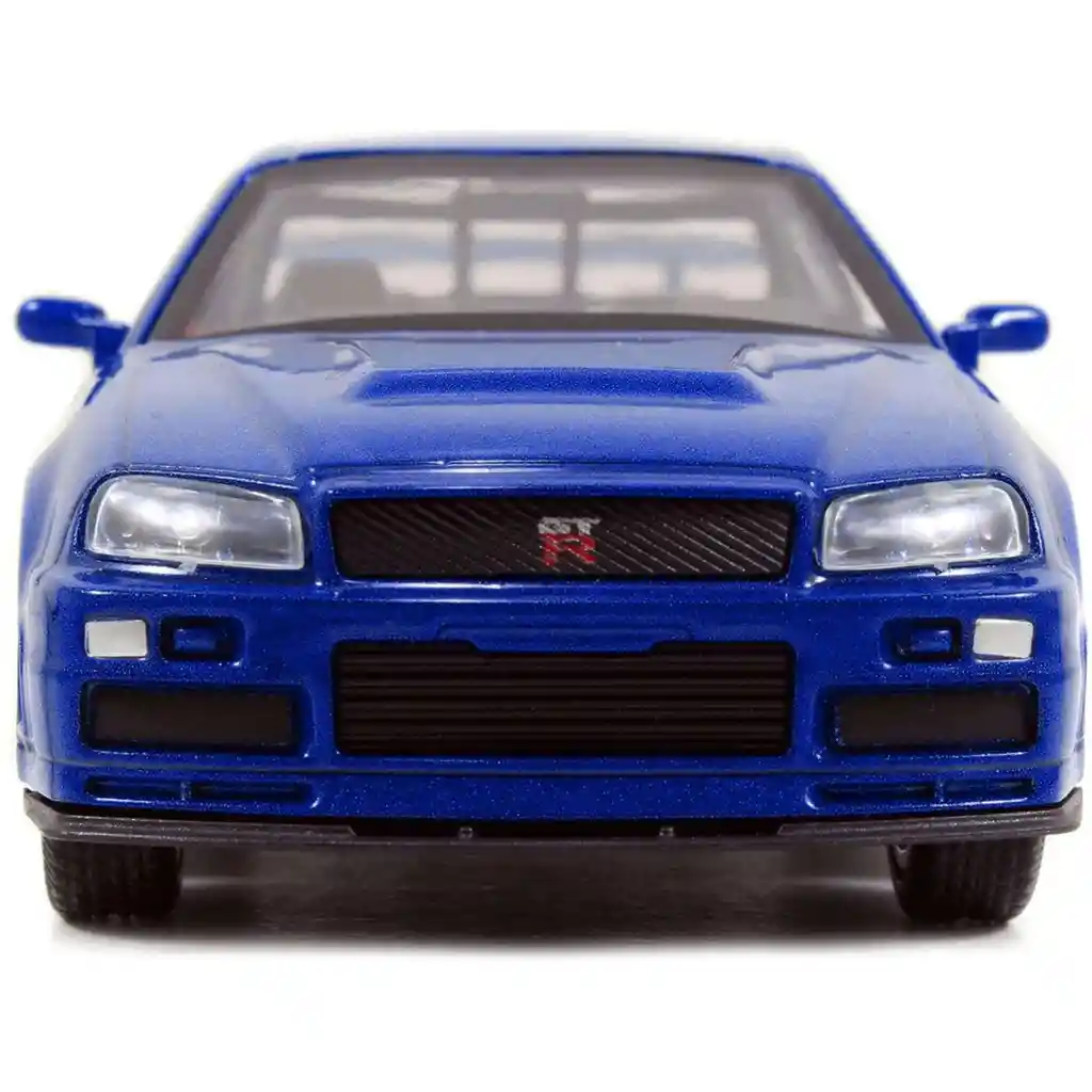 Carro Coleccionable Fast Furious Brian´s Nissan Skyline Gt-r