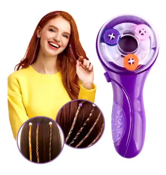 Kit De Trenzado Automático Para Niñas, Diversión Asegurada